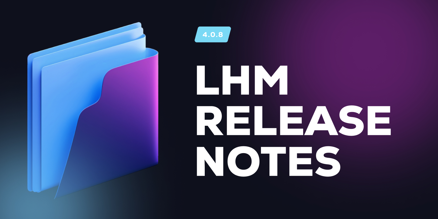 LHM 4.0.8 Release notes